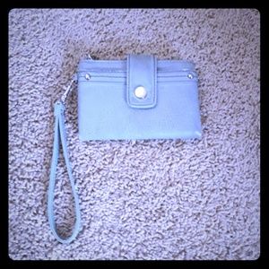Light blue wallet